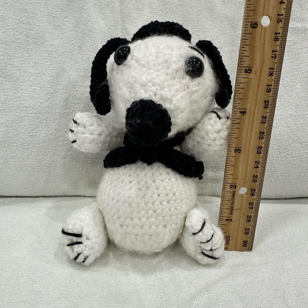 Handmade Crochet Snoopy